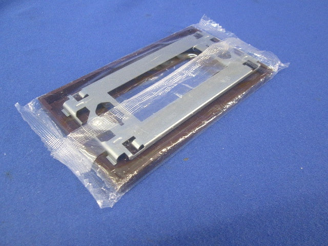 NKシリーズプレート 1連用3口プレート(3枚入)(チョコ) NKP-3UF