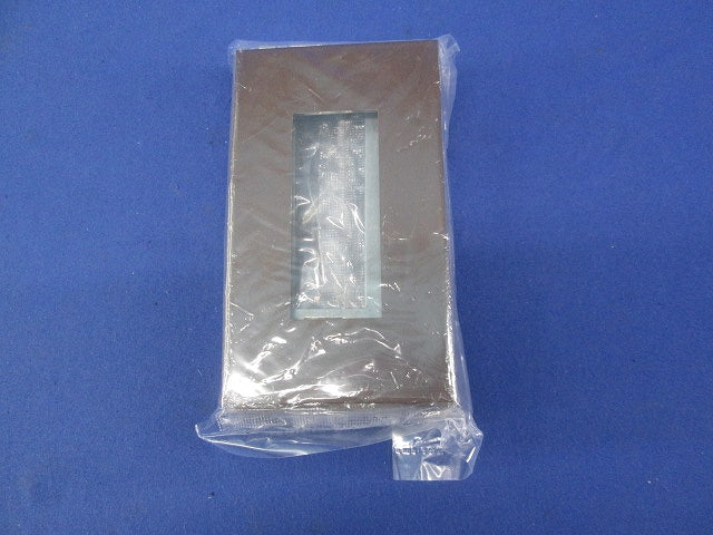 NKシリーズプレート 1連用3口プレート(3枚入)(チョコ) NKP-3UF