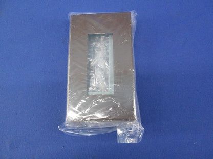 NKシリーズプレート 1連用3口プレート(3枚入)(チョコ) NKP-3UF