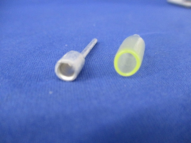 裸圧着端子(TC形)棒形 絶縁キャップ付(40個入) TC5.5-21-ST-C