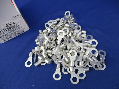 裸圧着端子 丸型R形(95個入) R8-8