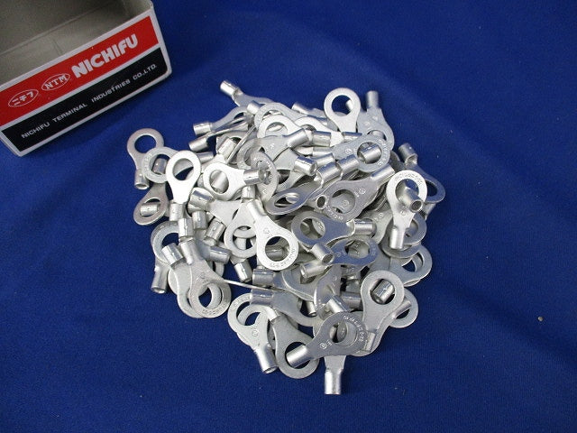 裸圧着端子 R形丸形(100個入) R5.5-8