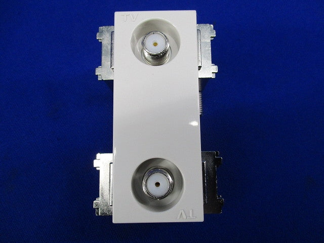 フィルタ付テレビ端子 CSF-K77W-HP