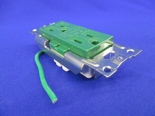 医用埋込接地ダブルコンセント(2個入) JME-BN-55GH-AH