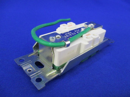 医用埋込接地ダブルコンセント(2個入) JME-BN-55GH-AH