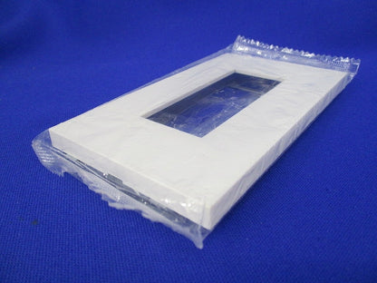 NKシリーズプレート 1連用3口プレート(15枚入)ピュアホワイト NKP-3UF