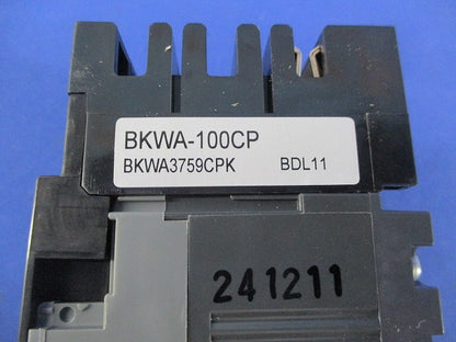 漏電遮断器3P75A BKWA3759CPK