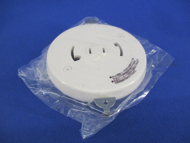 引掛シーリングボディ (コンセント付)(2個入) 1382-PW