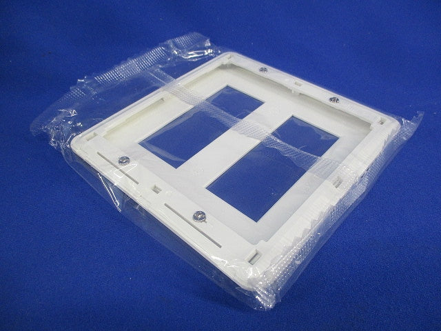 2ピースコンセントプレート 2連用(7個入) WJD-33