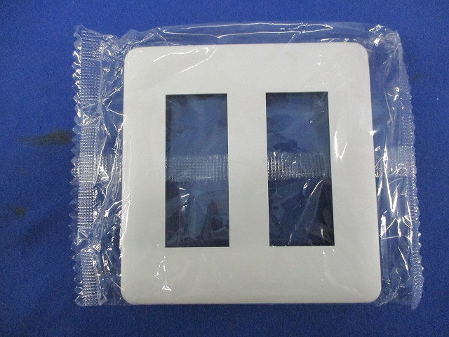 2ピースコンセントプレート 2連用(7個入) WJD-33