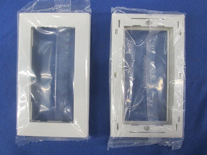 スイッチプレート1連用(10枚入)(ホワイト) WT8101