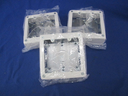 2コ用スイッチボックス片側(3個入) DZB282W