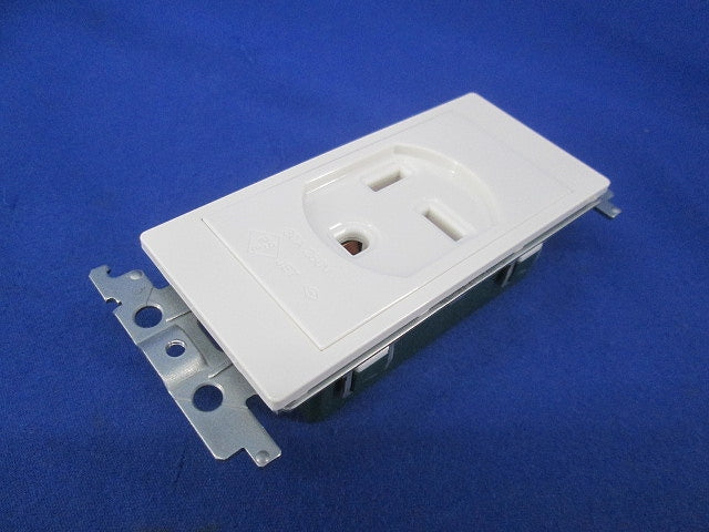 小型接地2P30A埋込コンセント(4個入)(ホワイト) WTN3730