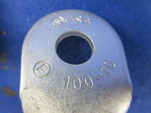 裸圧着端子 R形(8個入) 100-10