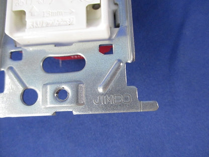 埋込アースターミナル付接地ダブルコンセント(2個入)ピュアホワイト NKC-55GE