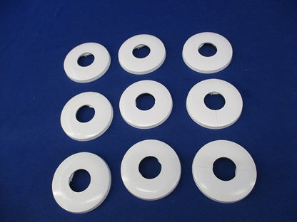 化粧プレート(電線管用)(9個入)カベ白 KSP-16W