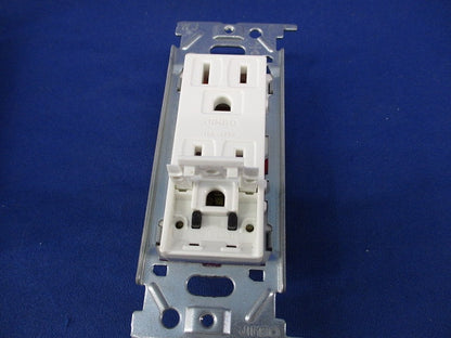 埋込アースターミナル付接地ダブルコンセント(5個入)ピュアホワイト JEC-BN-55GE