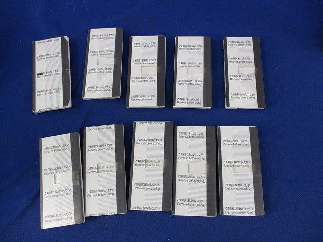 埋込スイッチ用ハンドル(10個入)(ホワイト) WT3011W