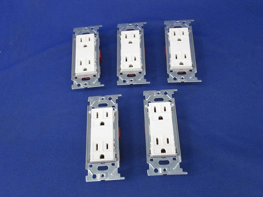 埋込接地ダブルコンセント(5個入) JEC-BN-55G