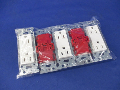 埋込接地ダブルコンセント(5個入) JEC-BN-55G