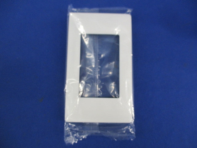 スイッチプレート1連用(10枚入)(マットホワイト)(新品未開封) WTA7101WK