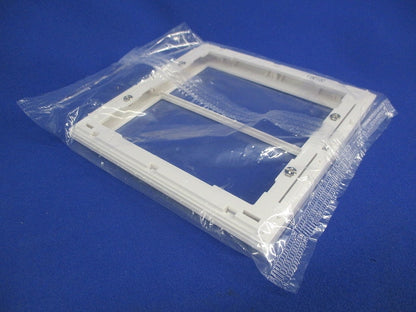 スイッチプレート2連用(8枚入)(ホワイト) WT8102