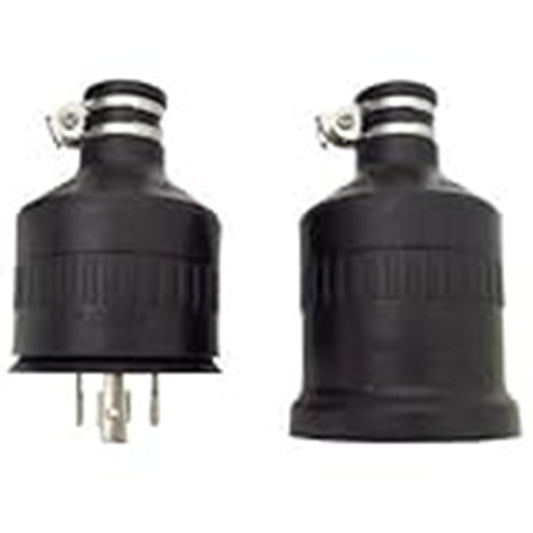 引掛防水ゴムコードコネクタ 接地3P 圧着端子付 WA5430