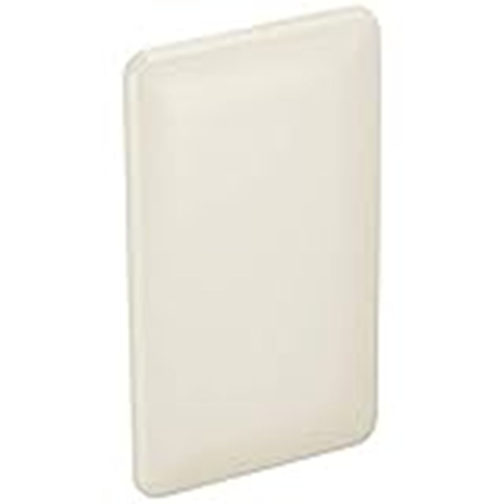 フルカラーモダンプレート1連 カバープレート ミルキーホワイト 10個入 WN6091W-10