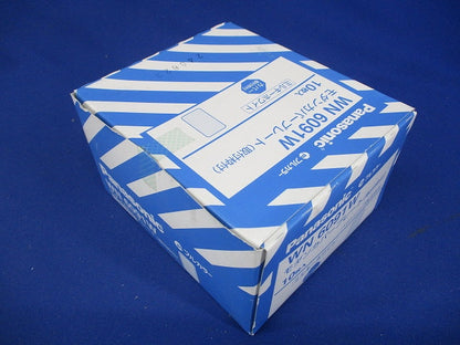 フルカラーモダンプレート1連 カバープレート ミルキーホワイト 10個入 WN6091W-10