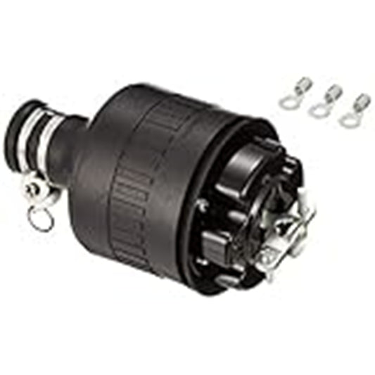 接地2P30A引掛防水ゴムキャップ(圧着端子付) WF8330