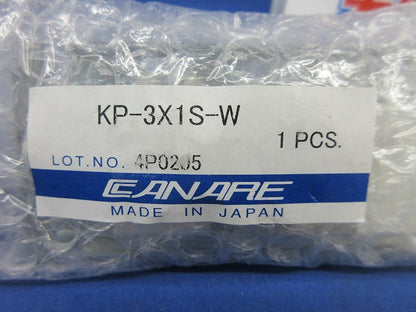 AVコンセント モダンプレート用 金属枠付 KP-3X1S-W