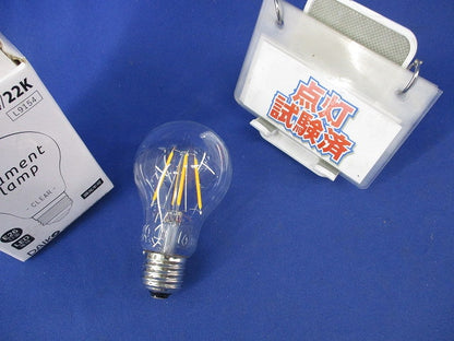 LEDフィラメント電球 E26 箱濡れ跡有 LDA3/C/F4/22K