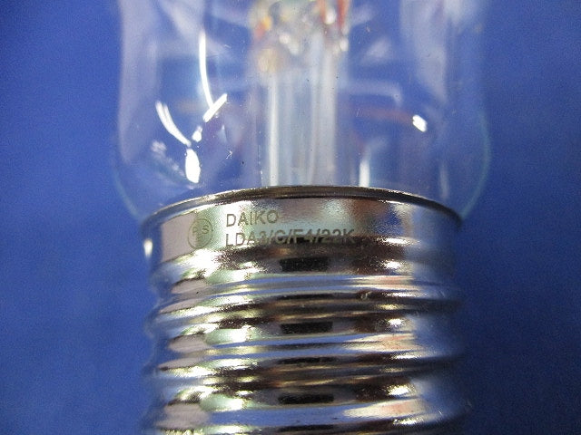 LEDフィラメント電球 E26 箱濡れ跡有 LDA3/C/F4/22K