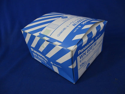 モダンカバープレート(10枚入)(ミルキーホワイト) WN6091W