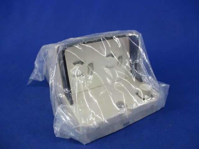 アースターミナル付防雨形抜止接地ダブルコンセント JW-B-9G9GE