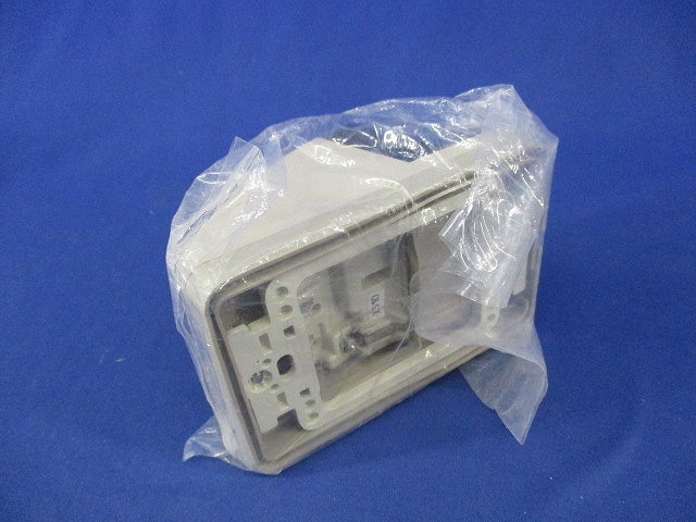 アースターミナル付防雨形抜止接地ダブルコンセント JW-B-9G9GE