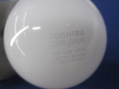 LED電球E26(電球色)(点灯試験済)(5個入) LDA9L-G/60W