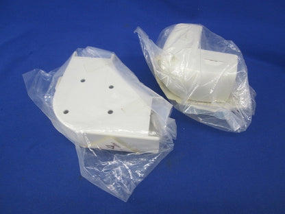 モールダクト付属品セット(混在3個入)(ミルキーホワイト) MDM-40M他
