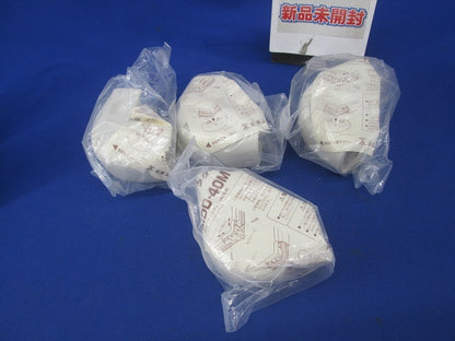 ダクト出ズミ モールダクト付属品(4個入)(ミルキーホワイト) MDD-40M