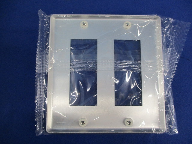 ニューメタルプレート3口2個用(9個入) BP-3A-2