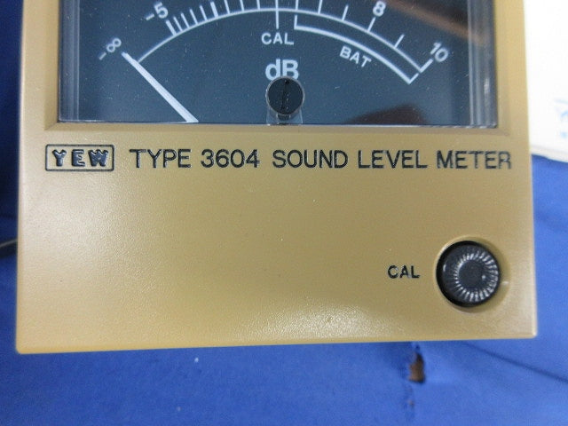 普通騒音計(色あせ有) TYPE3604