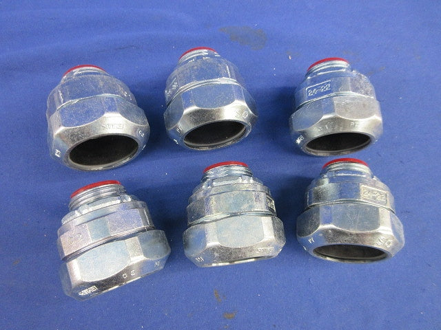 防水プリカ用コネクタ(6個入) WBG24