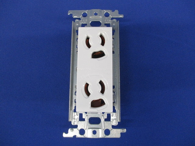 埋込抜止接地ダブルコンセント WTF11623K