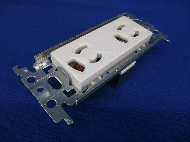 埋込抜止接地ダブルコンセント WTF11623K