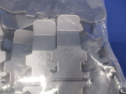 プラフレキ DCクリップ シルバー 20個入 PFS-22DC-S-20