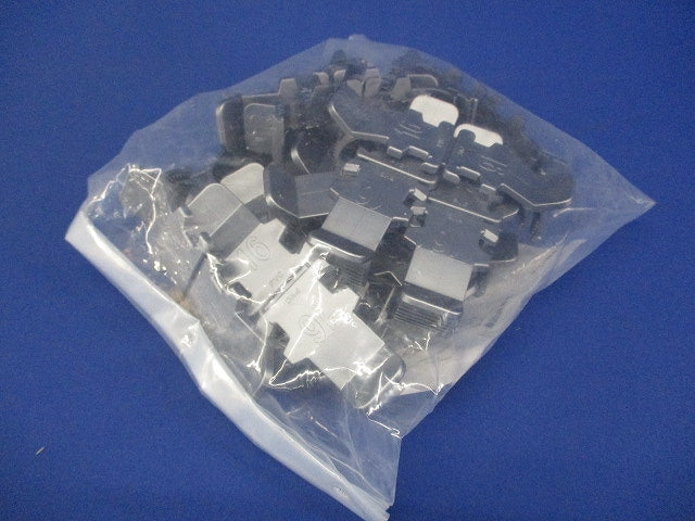 プラフレキ DCクリップ シルバー 20個入 PFS-16DC-S-20