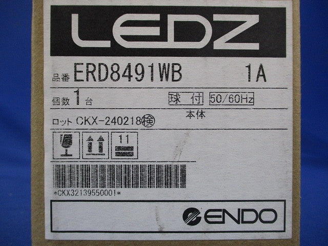 LEDダウンライト 3000K ランプ付 電源別売 ERD8491WB
