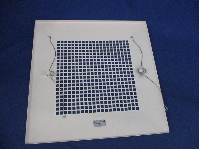金属製ルーバー(角格子タイプ・ホワイト) FY-27L34