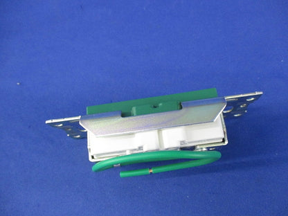 医用埋込接地ダブルコンセント(2個入)(緑) JME-BN-55GH-AM