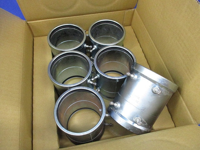 厚鋼防水ねじなしカップリング(6個入) ZWCI82